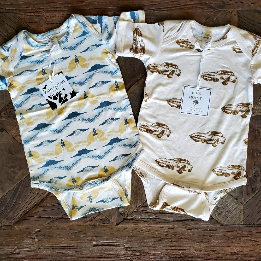 2 Kate Quinn Bamboo Bodysuits
